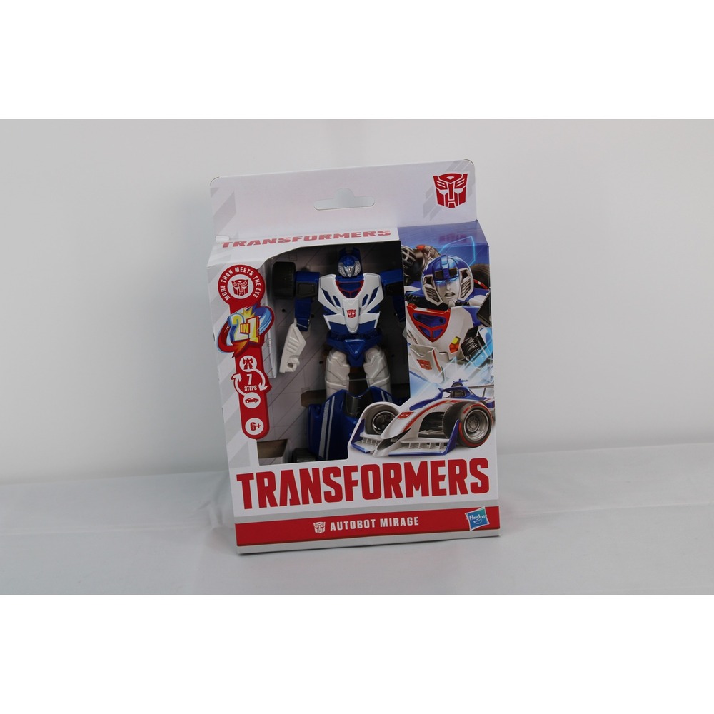 Hasbro Transformers Autobot Mirage Action Figure 2-in-1 Race Car Toy G1002 E0694